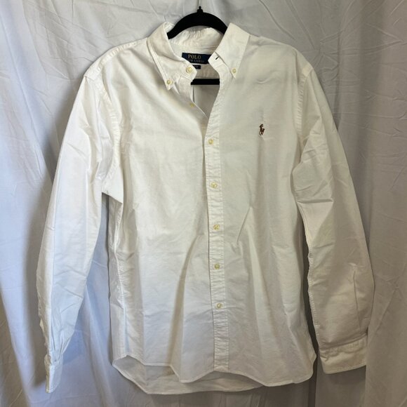 Polo Ralph Lauren Men's Classic Fit Long Sleeve Oxford Shirt - Picture 1 of 6